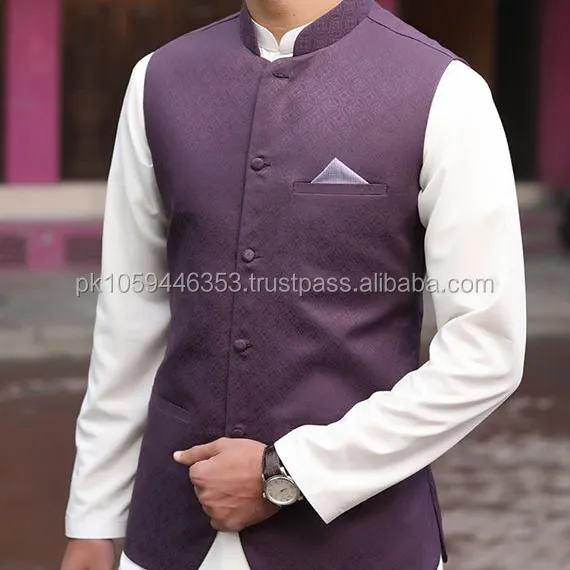 waistcoat for men / pakistani style waistcoat / waistcoat for weddings / pakisatni waistcoat