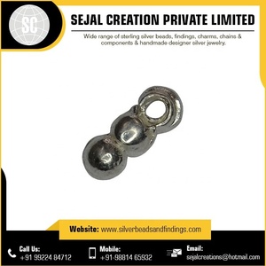 Abalorio de cubo de plata de ley, el precio más bajo - Product Image 4