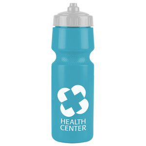 Bouteille de vélo de 24 oz fabriquée aux États-Unis avec bande de vue et couvercle de valve-sans BPA/BPS et livrée avec votre logo - Product Image 3