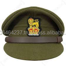 หมวกบัง WW2เครื่องแบบอังกฤษปรับได้สำหรับกลางแจ้งขน100% - Product Image 4