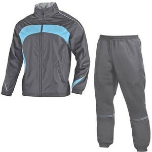 Ropa deportiva informal de otoño 2018, conjuntos de chándal a rayas grises, sudadera y pantalones de chándal para mujer - Product Image 1