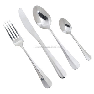 Logo personnalisé nouveau style de couverts en acier inoxydable ensemble de coutellerie fabricant et exportateur décoration de table de fête de mariage cuisine d'occasion - Product Image 3