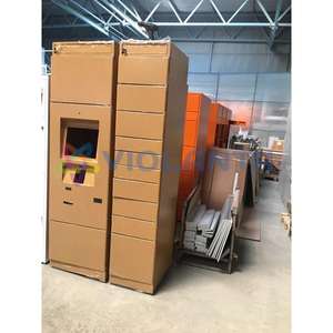 Casillero de paquete de entrega logística de metal de muebles comerciales de acero inoxidable inteligente del mercado europeo - Product Image 2