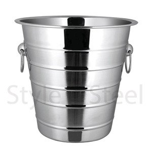 ถังน้ำแข็งสแตนเลสหุ้มฉนวนถังน้ำแข็งแชมเปญ - Product Image 1