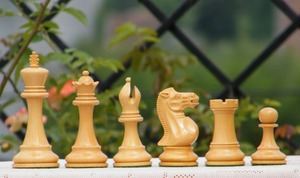 High Quality Anderssen Series <b>Wooden</b> Indoor/Outdoor Eco-Friendly Handmade <b>Chess</b> <b>Set</b> with <b>Chess</b> Pieces - Product Image 4