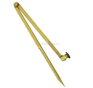 8" Marine Brass Chart Compass Nautical Instrument Brass divider compass navigation full brass compass divider