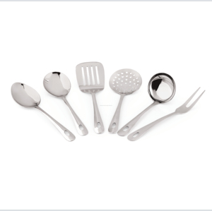 Venta al por mayor de fabricación de fábrica de acero inoxidable Lara servir Cocina Esencial cocina y servir utensilios herramientas - Product Image 1