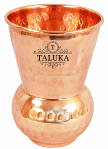 Wholesale Supplier Plain Round Bottom 12 Oz Copper <b>Tumbler</b> - Product Image 3