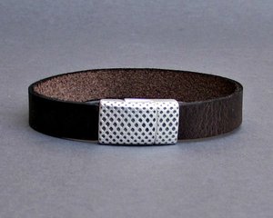 Men's <b>Bracelet</b> - Men's Leather <b>Bracelet</b> - Men's Cuff <b>Bracelet</b> Handmade Creations Handmade Creations - Product Image 1