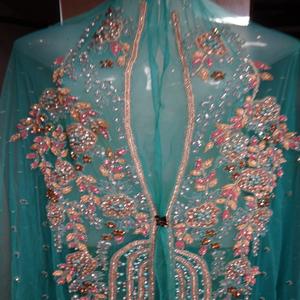 Robe en TULLE style marocain avec broderie, nouveau modèle - Product Image 2