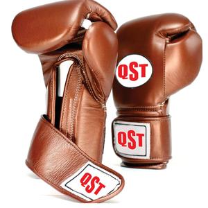 Gants de boxe en cuir métallisé avec logo personnalisé de qualité supérieure fabriqués au Pakistan Service OEM - Product Image 4