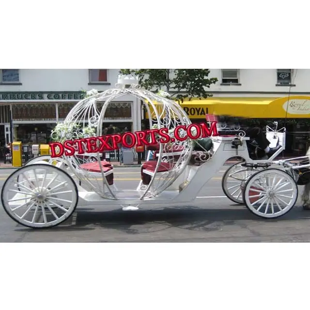 Inglese Sposa Cenerentola Carrozza A Due Posti Cenerentola Carrozza Cenerentola del carrello della Zucca di stile cavallo drawn Carriage Buggy