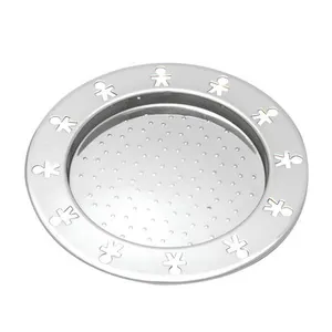 Metal Stainless Steel <b>Wine</b> Bottle <b>Coasters</b> Silver Plated Bar Accessories - Product Image 1