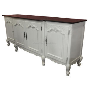 Mueble Francés, Aparador con 4 Puertas - Aparador de Caoba, Reproducción de Muebles Antiguos. - Product Image 2