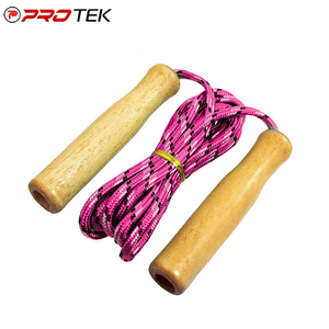 Cordes à sauter d'exercice de haute qualité avec manche en bois Corde à sauter à vendre - Product Image 1