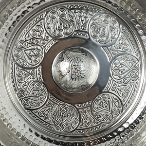 Baño Turco Cobre Blanco, Cuenco Hamam 15 Cm, Color Plata - Product Image 6