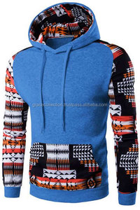 Sudadera con capucha personalizada de bolsillo de canguro, pulóver colorido de sublimación, venta al por mayor - Product Image 3