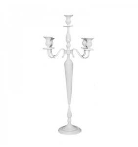 White Wedding <b>Candelabra</b> Used for Home Decoration Office Decoration Wedding Decoration - Product Image 4