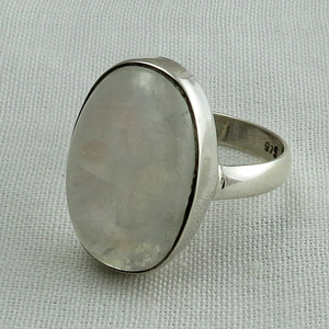 Pierre de lune arc-en-ciel extrême, bagues en argent Sterling 925, vente en gros, bijoux en argent, bijoux en argent - Product Image 3