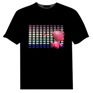 <span class=keywords><strong>T</strong></span>-<span class=keywords><strong>shirt</strong></span> <span class=keywords><strong>LED</strong></span> activé par le son, <span class=keywords><strong>t</strong></span>-shirts les moins chers, <span class=keywords><strong>t</strong></span>-shirts personnalisés - Product Image 3