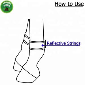 Tobilleras Reflectantes de Seguridad, Cinturón Reflectante/Cinturón para Correr/Cinturón Luminoso en la Oscuridad - Product Image 6