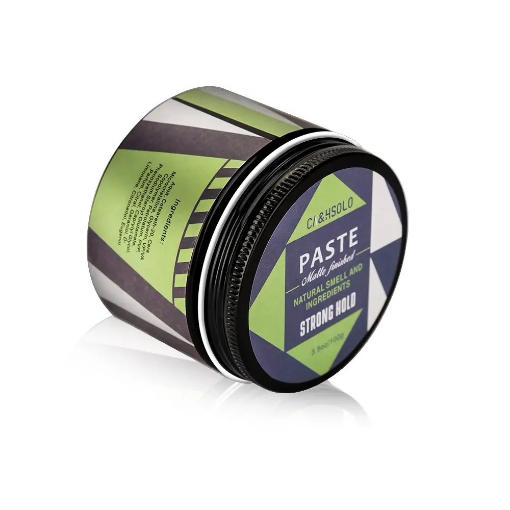 Private label customized Create your own brand private label natural pomade paste hair pomade clay