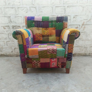 โซฟาห้องนั่งเล่นที่นั่งเดี่ยวแบบทันสมัยชุดเฟอร์นิเจอร์ทำจากผ้าพร้อมมุมสำหรับพื้นที่ใช้สอย - Product Image 4