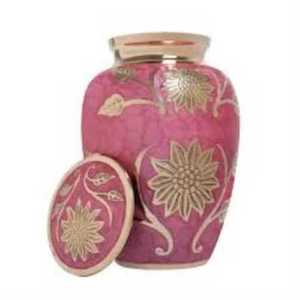 Abat-jour commémoratif en laiton, métal doré Rose, Style américain/européen - Product Image 2