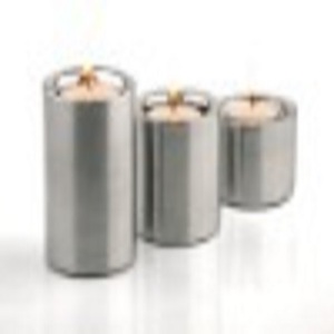 Photophore Bougeoir En Acier Inoxydable Décoratif Simple Coloré Cylindre Rond Personnalisé Nordique Bougie Pot Mat De Luxe - Product Image 3