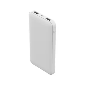 Ultra thin Dual Usb Power Bank Low Price OEM Mobile Power Bank 10000mah For Electronic Products