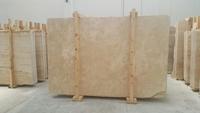 Dalles de travertin classiques 2025, pierre naturelle beige, épaisseur 2-3 cm, finition polie, fabriquées en Turquie, CEM-SLB-01, pour sols d'hôtel