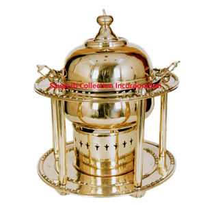 Casque de carburant, plat à gratter, design en laiton - Product Image 2