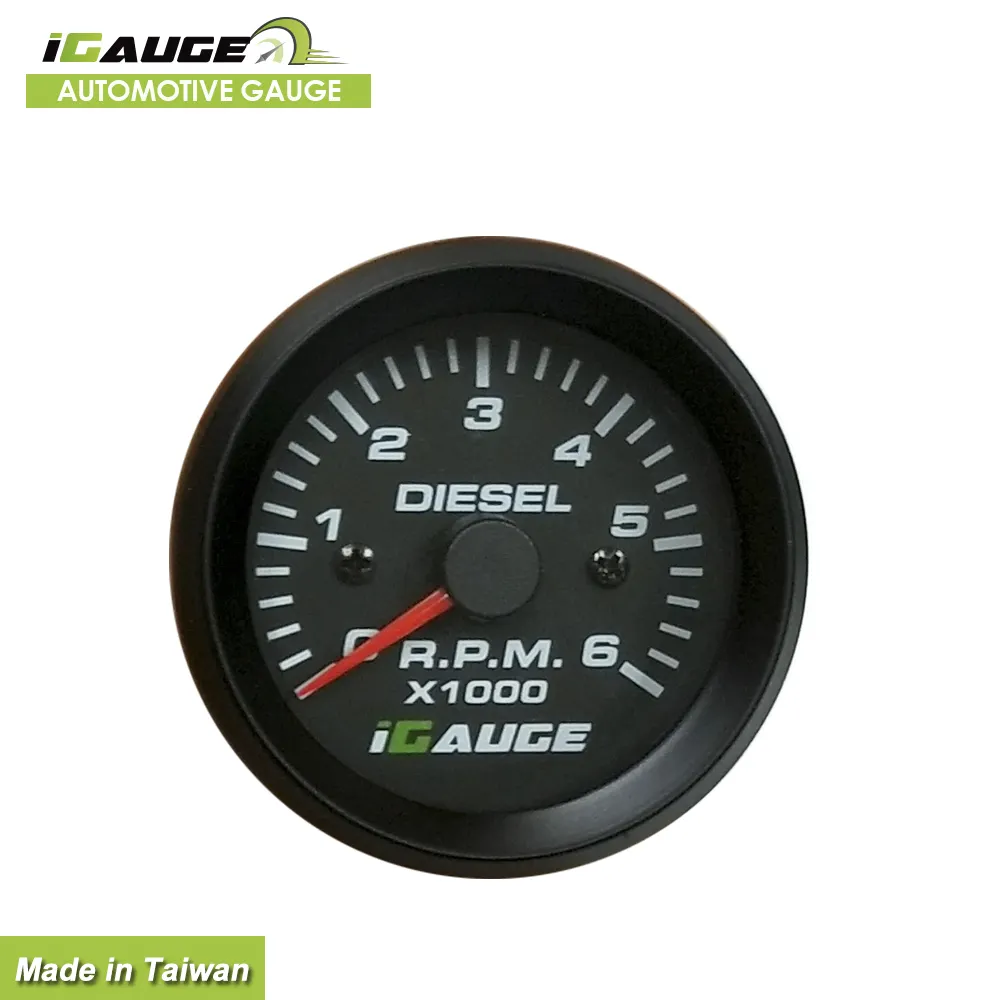 52mm Excellent Quality rpm meter Electrical Diesel Tachometer Gauge