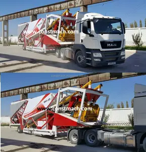 30 m3/h MOBILE CONCRETE BATCHING PLANT READY FOR DELIVERY, CALL NOW FOR MORE INFORMATION, PORTABLE CONCRETE FACTORY