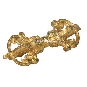 Chất Lượng Cao Tây Tạng Vajra Dorje Khắc Bronze Tôn Giáo Đối Tượng Cho Nhà Văn Phòng Vàng Khắc Phật Giáo Kim Loại Cầm Tay Nghi Lễ - Product Image 2