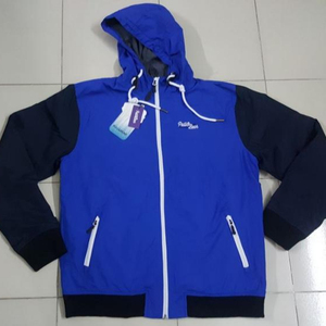 Veste à capuche pour homme de haute qualité, légère, écologique, respirante, avec fermeture éclair sur le devant, poches latérales, pour l'hiver - Product Image 1