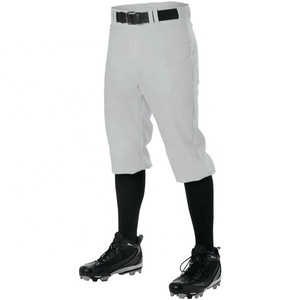 Pantalones de bucle de cinturón de béisbol-Pantalones de béisbol de ajuste relajado para adultos/jóvenes - Product Image 1