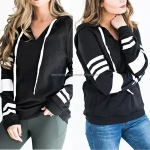 Sudadera con capucha de manga larga para mujer, jersey con capucha, Tops, blusa