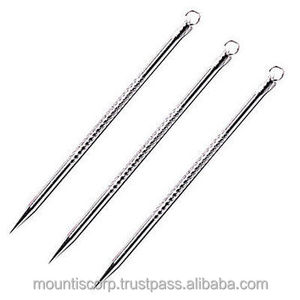 Empujador de cutículas tipo acné espinilla aguja Acero inoxidable grado médico acabado de alta calidad - Product Image 2