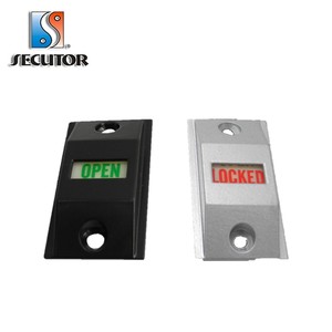 ตัวบ่งชี้ประตูทางออกสีดำเงินโลหะผสมสังกะสีอาคารพาณิชย์ - Product Image 2