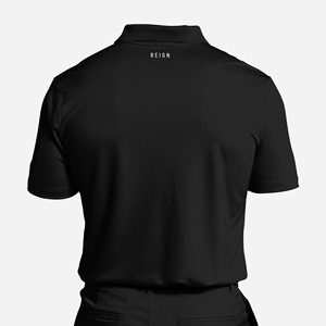 T-shirts à col roulé 100 % coton en gros, haute qualité, taille américaine, jersey respirant, brodés, options grandes tailles disponibles - Product Image 3