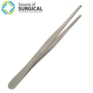Pinzas para el tejido del pulgar Pinzas para el tejido Pinzas para el pulgar Pinzas para el tejido 5,5 pulgadas 1,8 cm Punta dentada Mancha - Product Image 1
