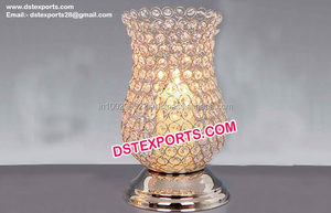 Wedding Crystal Candlabra Wedding Silver Table Centerpiece <b>Gold</b> Centerpiece - Product Image 3
