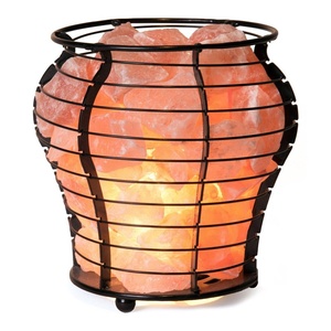 Embrace Natural Beauty with a 7 Inch Himalayan Salt Lamp Customized Shape for a Unique and Personalized Lighting Experience - Product Image 3