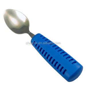 ช้อนสแตนเลส + TPR ที่ผ่านการรับรอง LFGB สำหรับผู้สูงอายุ ใช้ในชีวิตประจำวัน ผ่านการทดสอบการใช้งาน - Product Image 2