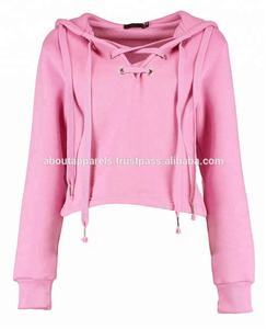 Nueva llegada barato con estilo de China personalizado de las mujeres más tamaño Jersey personalizado transpirable sudaderas con capucha - Product Image 2