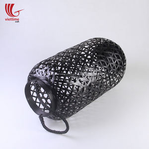 ทอผ้าไม้ไผ่เทียนโคมไฟทำในเวียดนามขายส่ง,ตกแต่งบ้านหัตถกรรม - Product Image 4