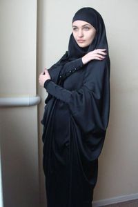 Élevez votre style modeste: Robes en jersey Khimar, Hijab et Jilbab-L'incarnation de la mode vestimentaire islamique pour femmes - Product Image 5