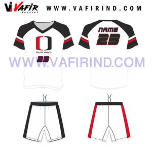 Uniforme de fútbol de bandera personalizada de alta calidad poliéster spandex uniforme de fútbol de bandera Americana Juvenil - Product Image 2