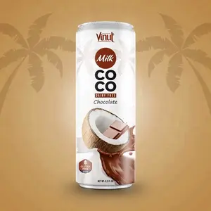 8.5 litre süt ücretsiz teneke kutu hindistan cevizi sütü çikolata